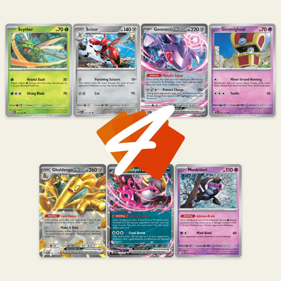 Gholdengo ex gets a MASSIVE UPGRADE with Genesect ex! - (Pokemon TCG Deck List + Matches)